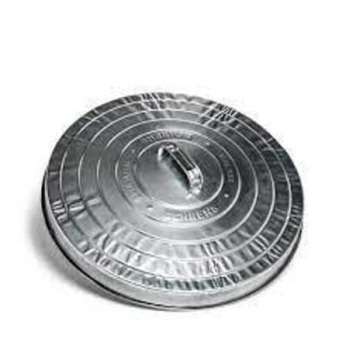 DESCRIPTION: (1) METAL TRASH CAN LIDINFORMATION: GALVANIZEDRETAIL$: $13.95 EASIZE: MUST COME INSPECTQTY: 1
