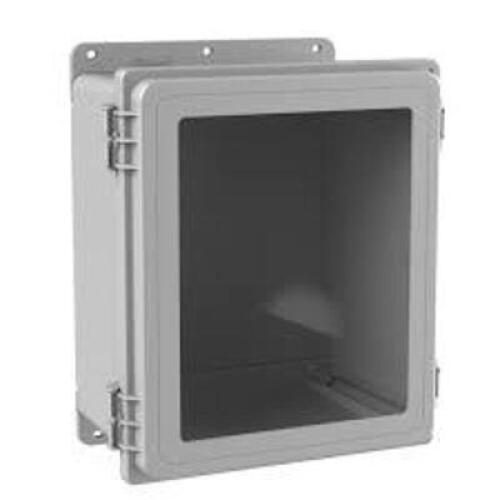 DESCRIPTION: (2) ENCLOSURES BRAND/MODEL: HOFFMAN #A12106PHCW RETAIL$: $256.07 EA SIZE: 12X10X6 QTY: 2
