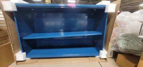 DESCRIPTION: (1) AEROSOL CABINET NO DOORS BRAND/MODEL: MSC #19113851 INFORMATION: BLUE SIZE: 35.5/16 "X 21.15/32 QTY: 1