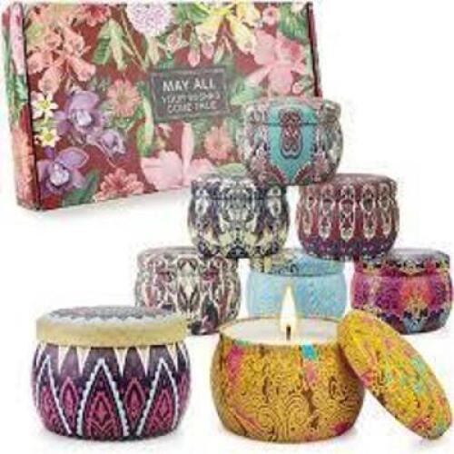 DESCRIPTION: (1) SET OF (8) SCENTED CANDLES BRAND/MODEL: DRUNKEN RETAIL$: $21.00 EA QTY: 1