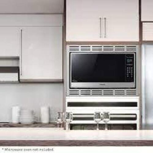 DESCRIPTION: (1) BUILT IN TRIM KIT FOR MICROWAVE OVEN BRAND/MODEL: PANASONIC RETAIL$: $300.00 EA QTY: 1