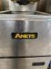 DESCRIPTION: 40 LB. NATURAL GAS FRYER WITH BASKETS BRAND/MODEL: ANETS SLG40 LOCATION: KITCHEN QTY: 1 - 4