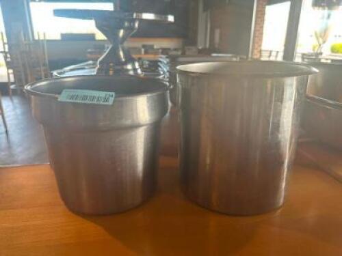 (2) - STAINLESS INSERTS
