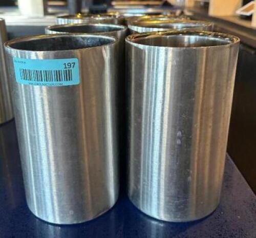 (6) - STAINLESS INSERTS