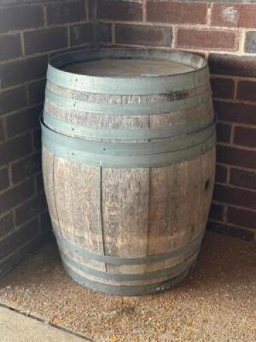 3 FT. WHISKY BARREL DECORATION