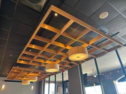 (3) - HANGING LIGHT DECORATIONS