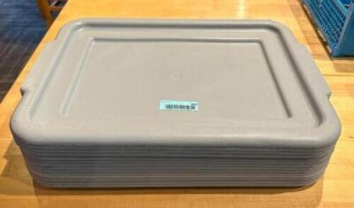 DESCRIPTION: (14) BUS TUB LIDS LOCATION: MAIN DINING QTY: 14