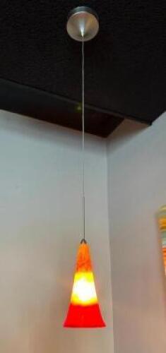 DESCRIPTION: (2) PENDANT LIGHTS LOCATION: MAIN DINING QTY: 2