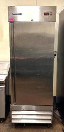 SINGLE DOOR STAINLESS REFRIGERATOR