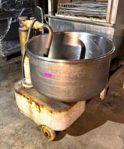 EBERHARDT SPIRAL MIXER W/ 26" MIXING BOWL
