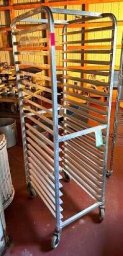 FULL SIZE MOBILE PAN RACK