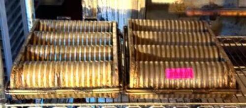 DESCRIPTION: (2) METAL BAKING TRAYS QTY: 2