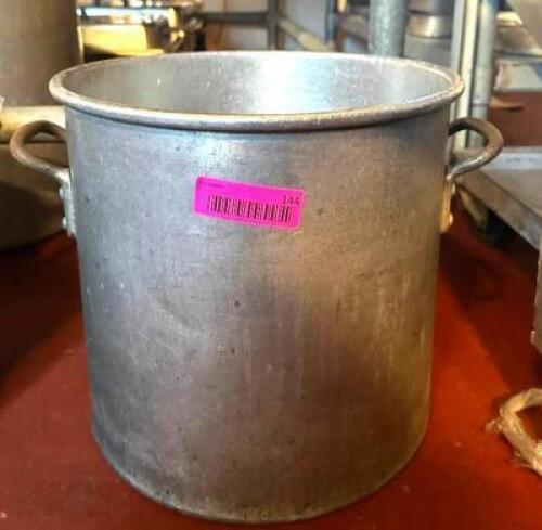 DESCRIPTION: STOCK POT WITH HANDLES SIZE: 10"X12" QTY: 1
