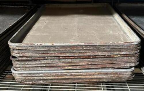 DESCRIPTION: (12) FULL SIZE SHEET PANS QTY: 12