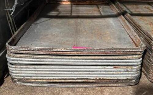 DESCRIPTION: (12) FULL SIZE SHEET PANS QTY: 12