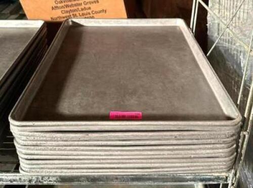 DESCRIPTION: (12) FULL SIZE SHEET PANS QTY: 12