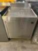 DESCRIPTION 23" UNDER BAR STAINLESS DRY RACK CABINET. LOCATION BAY 6 QUANTITY 1