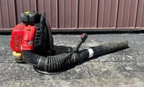DESCRIPTION: REDMAX COMMERCIAL BACKPACK BLOWER BRAND/MODEL: REDMAX EBZ7500 LOCATION WAREHOUSE #2