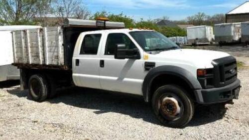 DESCRIPTION: 2010 Ford F-550 w/ 9' Dump Bed BRAND/MODEL: FORD F-550 INFORMATION: RUNS GREAT, MILEAGE: 103,377 LOCATION LOT