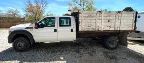 DESCRIPTION: 2012 Ford F-450 Pickup Truck W/ 12' Dump Bed BRAND/MODEL: FORD F-450 INFORMATION: RUNS GREAT, MILEAGE: 104,219 LOCATION LOT
