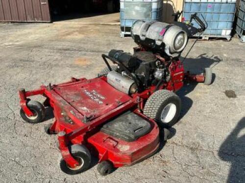DESCRIPTION: EXMARK 60" TURF TRACER X-SERIES WALK BEHIND MOWER BRAND / MODEL: TTX680PKC60400 ADDITIONAL INFORMATION SN# 316624894, 1960.9 HOURS. COMES