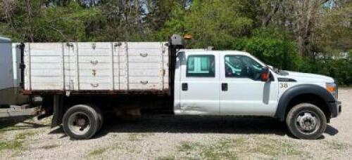 DESCRIPTION: 2013 Ford F-550 Truck W/ 12' Dump Bed BRAND/MODEL: FORD F550 INFORMATION: RUNS GREAT. Mileage:84,180 LOCATION LOT