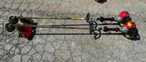 DESCRIPTION: (2) REDMAX COMMERCIAL GAS TRIMMER- 24.4 CC BRAND/MODEL: REDMAX BCZ260TS LOCATION WAREHOUSE #2