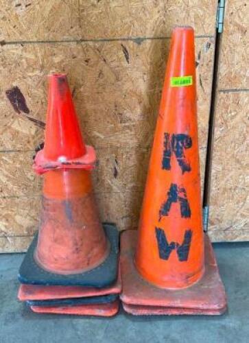 DESCRIPTION: ASSORTED CONSTRUCTION CONES AS SHOWN LOCATION WAREHOUSE #2