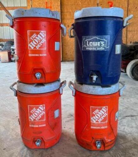 DESCRIPTION: (4) 5-GALLON WATER COOLER LOCATION WAREHOUSE #2 SIZE: 5 GALLON