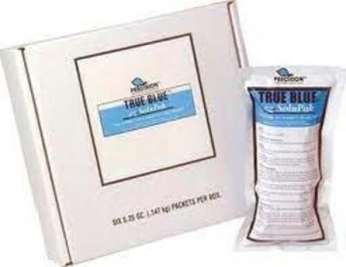 DESCRIPTION: TRUE BLUE EZ SOLU-PAK LAKE DYE (6-PACK) BRAND/MODEL: TRUE BLUE RETAIL$: $112.34 LOCATION WAREHOUSE #1 SIZE: 5.25 OZ