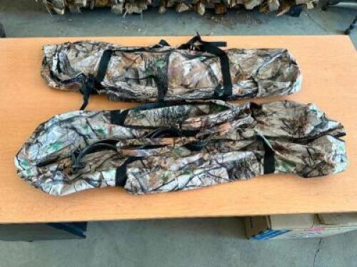 DESCRIPTION: (2) CAMO CANVAS RIFLE BAGS LOCATION: BUILDING 4 QTY: 1