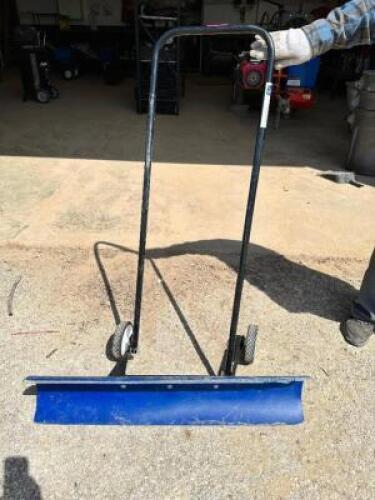 DESCRIPTION: THE SNOW CASTER 36" SNOW BLADE ADDITIONAL INFORMATION RETAILS NEW FOR $95 LOCATION: BUILDING 3 QTY: 1
