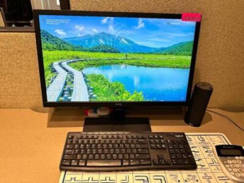 DESCRIPTION: DELL OPTIPLEX COMPUTER W/ (2) 20" MONITORS BRAND / MODEL: OFFICE JET PRO 9015 ADDITIONAL INFORMATION W/ KEYBOARD AND SPEAKER LOCATION: OF