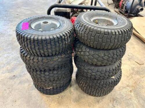 DESCRIPTION: (8) SULKIE TIRES LOCATION: BUILDING 6 THIS LOT IS: ONE MONEY QTY: 1