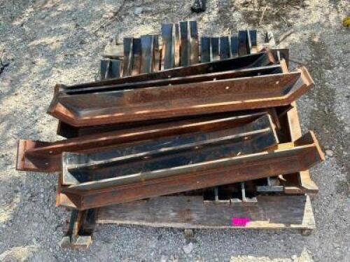 DESCRIPTION: PALLET OF STEEL CUTTING SNOW PLOW BLADES AS SHOWN LOCATION LOT
