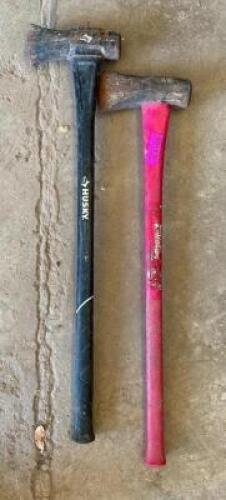 DESCRIPTION: (2) 36" SPLITTING AXE LOCATION WAREHOUSE #3