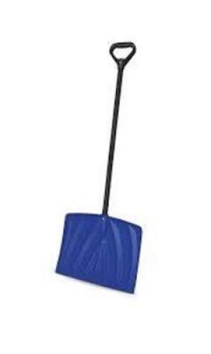 DESCRIPTION: (8) SUNCAST 18" POLY SNOW SHOVEL BRAND/MODEL: SUNCAST RETAIL$: $39.99 EACH LOCATION WAREHOUSE #1 MEZZANINE SIZE: 18"
