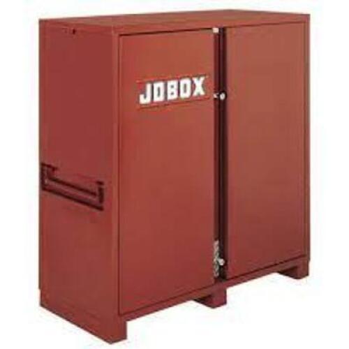 DESCRIPTION: (1) TRADESMAN CHEST JOBSITE BOXBRAND/MODEL: CRESCENT JOBOX&nbsp;INFORMATION: BROWNRETAIL$: $1828 EASIZE: 43" X 27" X 36"QTY: 1