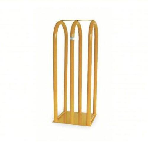 DESCRIPTION: (1) TIRE INFLATION CAGE BRAND/MODEL: KEN-TOOLS #2WFK4 INFORMATION: YELLOW RETAIL$: $1046.67 EA SIZE: 3 BAR, 43 1/2 IN HT (IN.), 20 1/2 IN