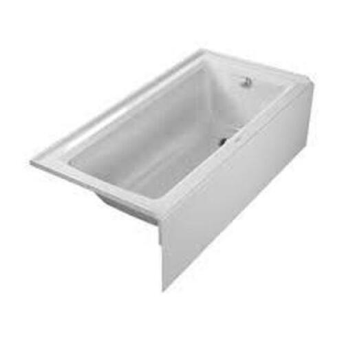 DESCRIPTION: (1) BATHTUB WITH INTEGRATED PANEL AND FLANGE BRAND/MODEL: DURAVIT #700355000000090 INFORMATION: WHITE RETAIL$: $596.46 EA SIZE: MUST COME