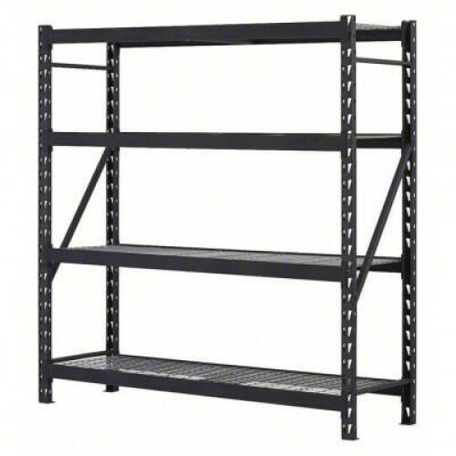 DESCRIPTION: (1) BULK STORAGE RACK BRAND/MODEL: EDSAL #36UP33 INFORMATION: GRAY RETAIL$: $555.99 EA SIZE: 77X24X78 QTY: 1