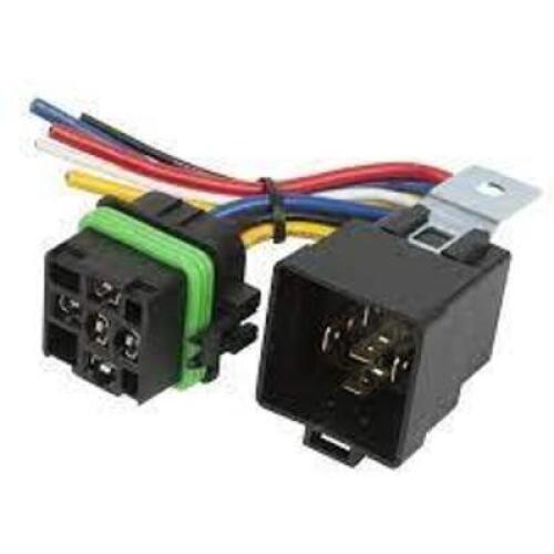 DESCRIPTION: (4) 5 PIN RELAY AND PIGTAIL BRAND/MODEL: GROTE #84-1080 RETAIL$: $16.11 EA SIZE: 5 PIN 40A/30A QTY: 4