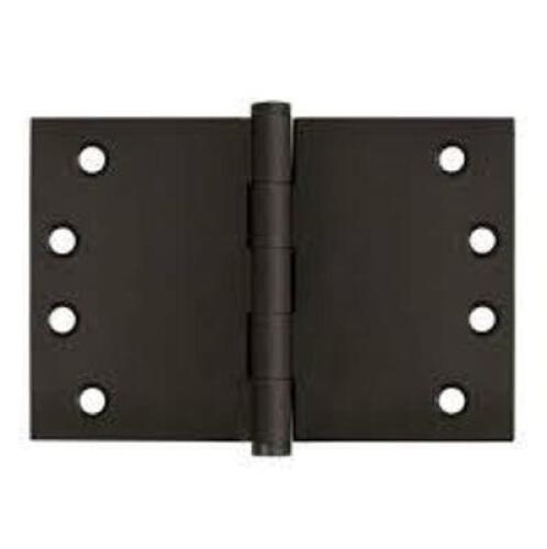 DESCRIPTION: (1) DOOR HINGE BRAND/MODEL: DELTANA #DSB4060U10B INFORMATION: SOLID BRASS RETAIL$: $87.98 EA SIZE: 4" X 6", SQUARE QTY: 1