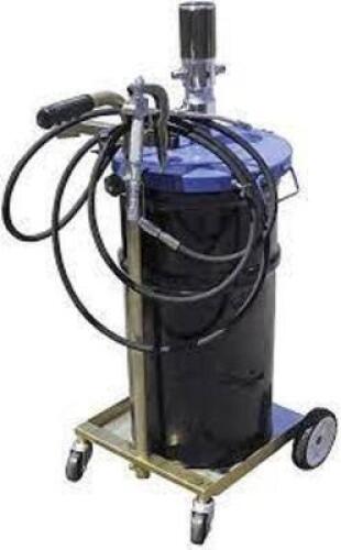DESCRIPTION: (1) AIR OPERATED PORTABLE GREASE PUMP BRAND/MODEL: AMERICAN FORGE & FOUNDRY #8620A-P RETAIL$: $973.34 EA SIZE: FOR 16 GAL CONTAINERS QTY:
