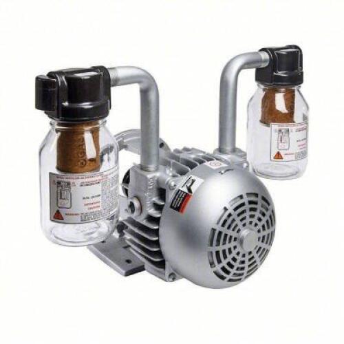 DESCRIPTION: (1) VACUUM PUMP BRAND/MODEL: GAST #33K877 RETAIL$: $1550.00 EA SIZE: 2 HP, 21 CFM, 28 IN HG MAX VACUUM, 15 PSI MAX CONTINUOUS PRESSURE QT