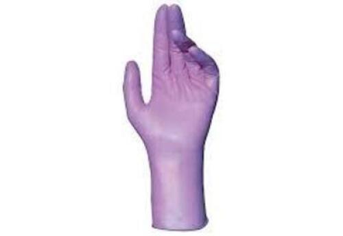 DESCRIPTION: (5) BOXES OF (100) DISPOSABLE GLOVES BRAND/MODEL: MAPA TRILITES #GIP-PY 983 INFORMATION: PINK RETAIL$: $20.00 EA SIZE: LARGE, SIZE 8 QTY: