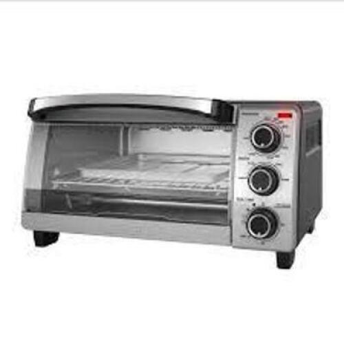DESCRIPTION: (1) 4-SLICE NATURAL CONVECTION TOASTER OVEN BRAND/MODEL: BLACK+DECKER INFORMATION: STAINLESS STEEL RETAIL$: $52.99 EA SIZE: 4 SLICE QTY: