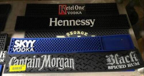 DESCRIPTION (1) LOT OF ASSORTED BAR MATS. LOCATION BAY 6 QUANTITY 1