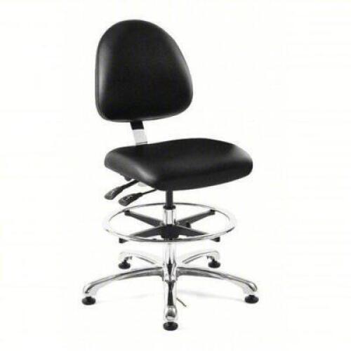 DESCRIPTION: (1) ESD CHAIR BRAND/MODEL: EVCO ERGONOMIC #9F061 INFORMATION: BLACK RETAIL$: $695.60 EA SIZE: 33IN QTY: 1