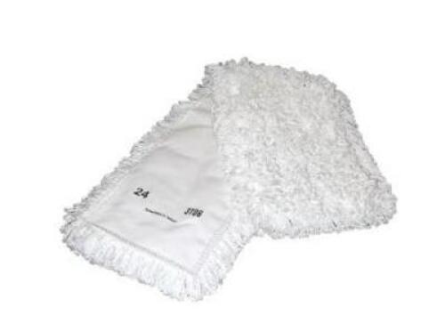DESCRIPTION: (1) CASE OF (50) DRY MOP HEADS BRAND/MODEL: CYC-1228 INFORMATION: WHITE RETAIL$: $178.98 EA SIZE: 14.5X96 QTY: 1